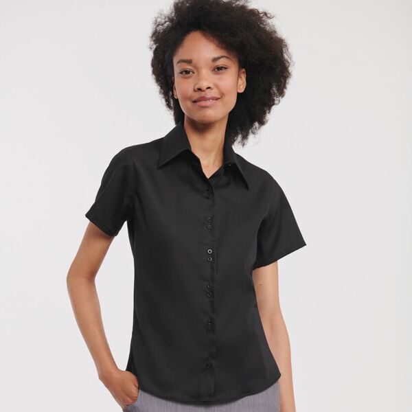 Women's short sleeve ultimate non-iron shirt Thumbnail