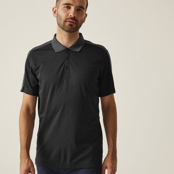 Contrast wicking polo Thumbnail