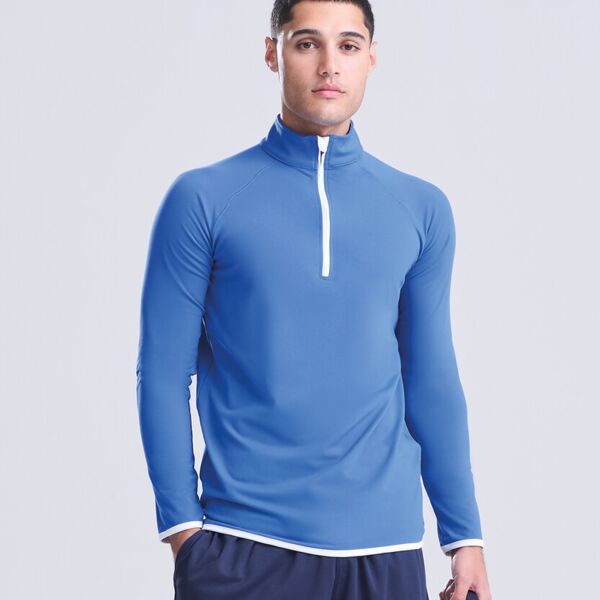 Affiliate -  Cool ½ zip sweatshirt with initials Thumbnail