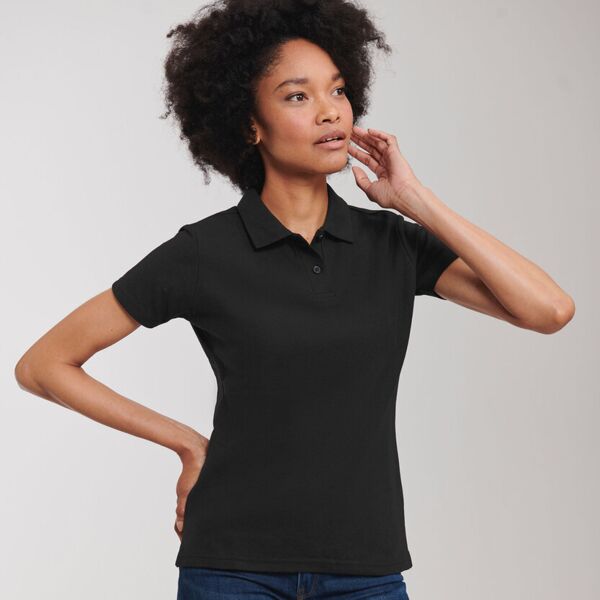 Women's Classic Polycotton Polo Shirt Thumbnail