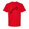 Softstyle™ midweight adult t-shirt Thumbnail