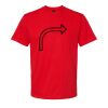 Softstyle™ midweight adult t-shirt Thumbnail