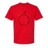 Softstyle™ midweight adult t-shirt Thumbnail