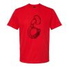 Softstyle™ midweight adult t-shirt Thumbnail