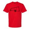 Softstyle™ midweight adult t-shirt Thumbnail
