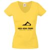 Lady-fit Valueweight V-Neck T-Shirt Thumbnail